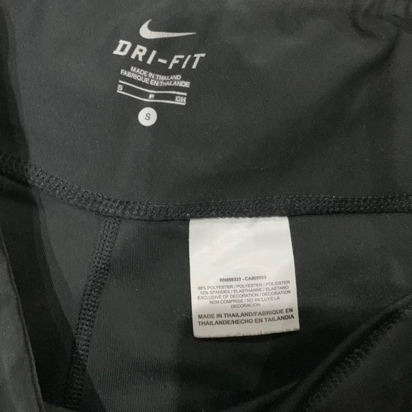 NIKE Dri-Fit Black Short legging size S - Picture 5 of 8